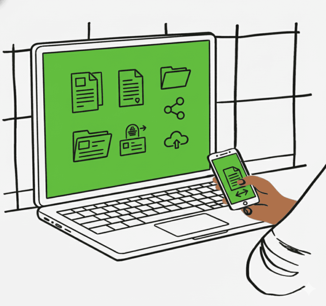 Upload files to ShareDoc