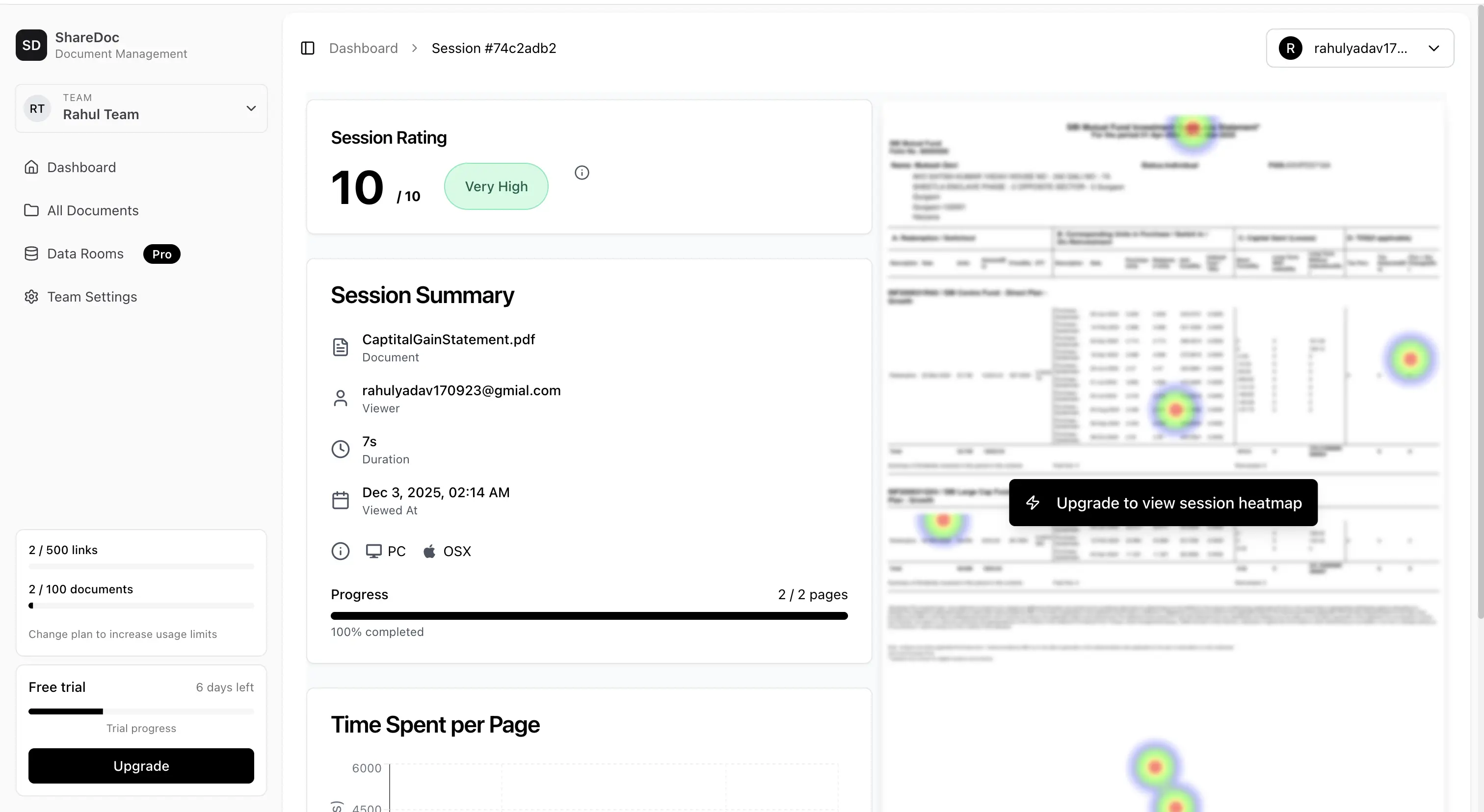 Track Engagement